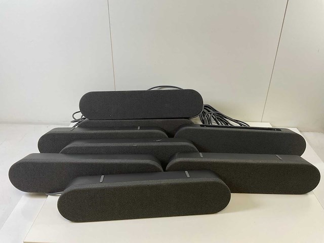 Logitech (v-u0048) / (v-u0049), rally bar speakers with room microphones for video conference (12x) - afbeelding 6 van  12