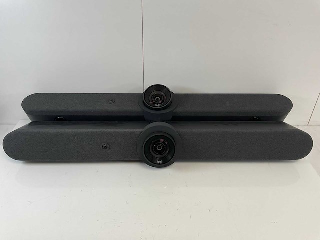 Logitech (vr0019) all-in-one 4k video conferencing rally bars (2x) - afbeelding 1 van  8