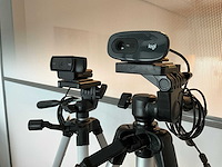 Logitech webcam op statief (2x) - afbeelding 2 van  4