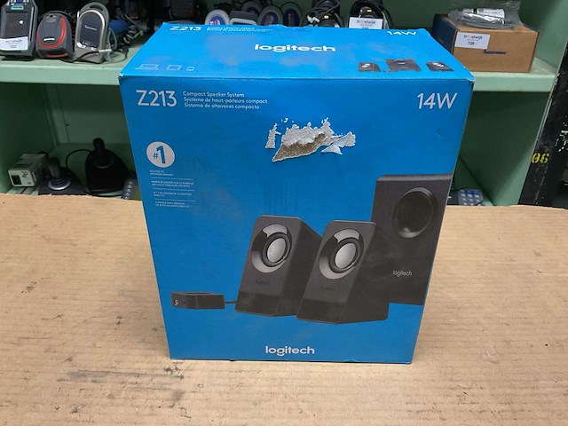 Logitech z213 14w compact speaker system - afbeelding 1 van  1