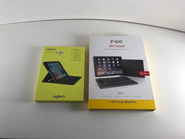 Logitech & zagg mix model keyboards and cases (new) - check description (2x) - afbeelding 1 van  11