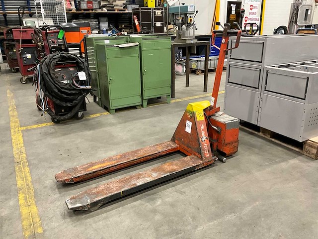 Logitrans ehl 1000/3 elektrische hoogheffer palletwagen - afbeelding 2 van  9