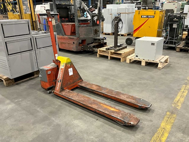 Logitrans ehl 1000/3 elektrische hoogheffer palletwagen - afbeelding 3 van  9
