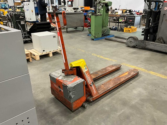 Logitrans ehl 1000/3 elektrische hoogheffer palletwagen - afbeelding 4 van  9