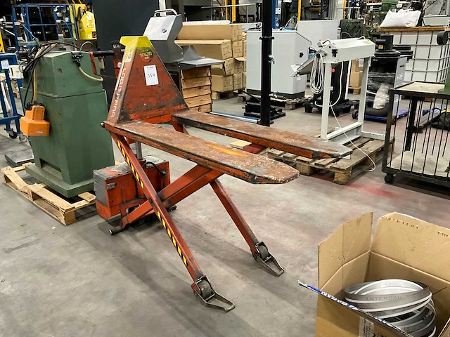 Logitrans ehl 1000/3 elektrische hoogheffer palletwagen - afbeelding 3 van  10