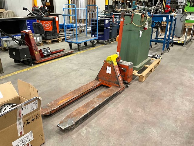 Logitrans ehl 1000/3 elektrische hoogheffer palletwagen - afbeelding 4 van  10