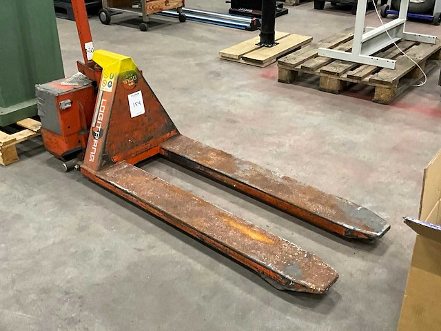 Logitrans ehl 1000/3 elektrische hoogheffer palletwagen - afbeelding 7 van  10