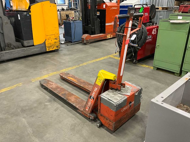 Logitrans ehl 1000/3 elektrische hoogheffer palletwagen - afbeelding 9 van  10