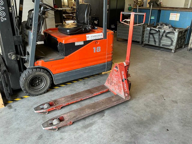 Logitrans hand hydraulische palletwagen - afbeelding 1 van  5