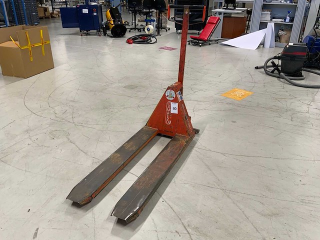 Logitrans hl 1000 hand hydraulische palletwagen - afbeelding 1 van  7