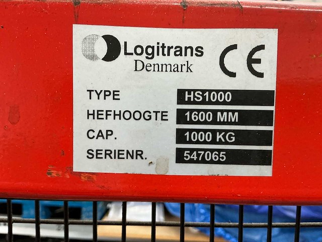 Logitrans hs1000 stapelaar - afbeelding 8 van  8
