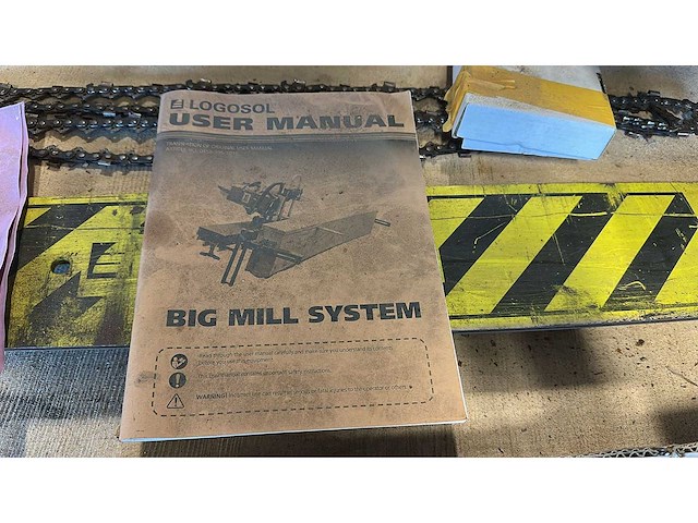 Logosol big mill pro lintzaagmachine zagerij bomenzaag - afbeelding 5 van  6