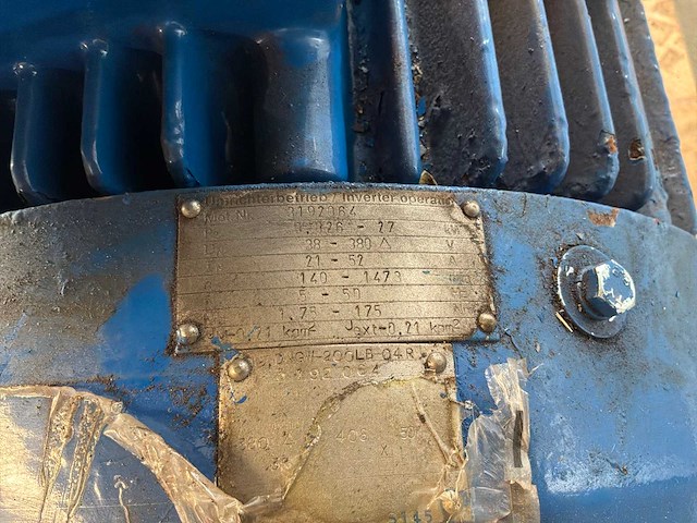 Loher elektromotor 400v - afbeelding 4 van  5