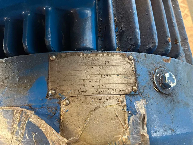 Loher elektromotor 400v - afbeelding 1 van  8