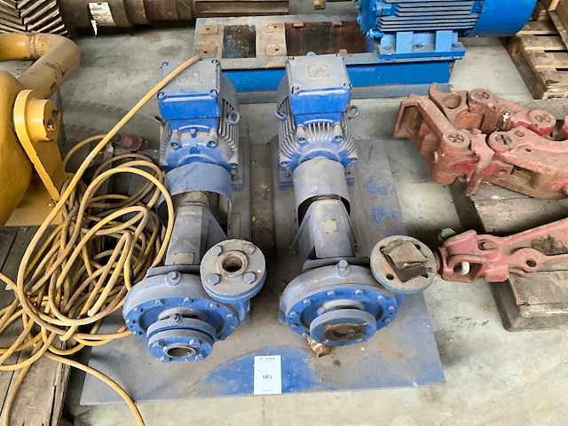 Loher horizontale centrifugaalpomp (2x) - afbeelding 3 van  3