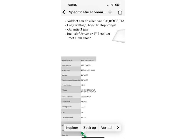 Lohuis led paneel (20x) - afbeelding 3 van  5