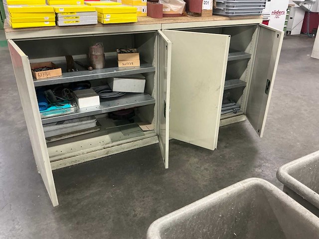 Lokoma dubbele werkplaats kast - afbeelding 3 van  8