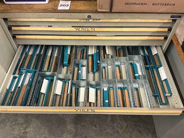 Lokoma ladenkast met inhoud (2x) - afbeelding 11 van  14