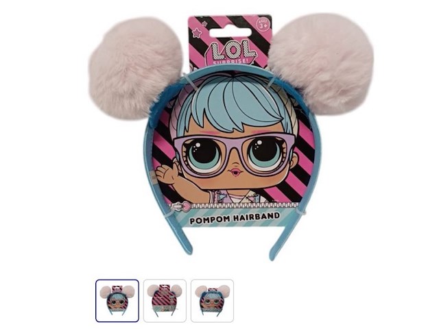 Lol diadeem 27 stuks wit en rose op loc : l001 - afbeelding 2 van  5