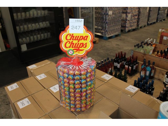 Lolly's toren chupa chups. 200 stuks. - afbeelding 1 van  2
