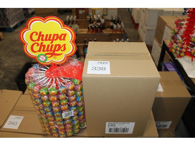 Lolly's toren chupa chups. 200 stuks. - afbeelding 1 van  2