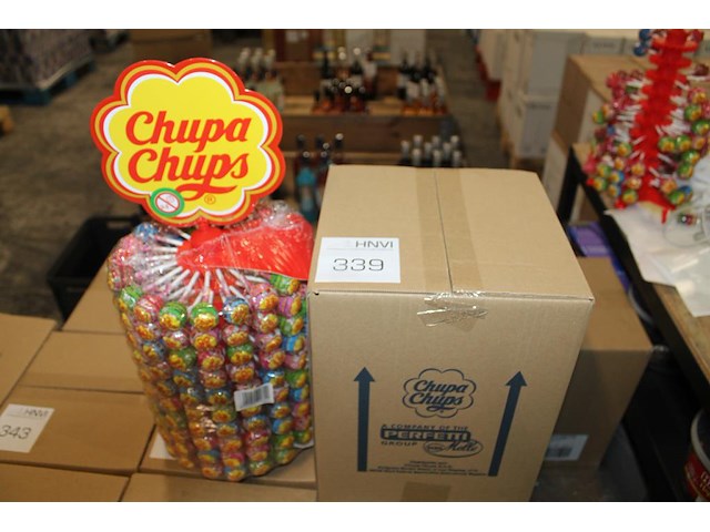 Lolly's toren chupa chups. 200 stuks. - afbeelding 1 van  2