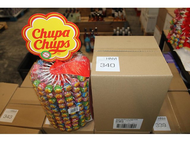Lolly's toren chupa chups. 200 stuks. - afbeelding 1 van  2