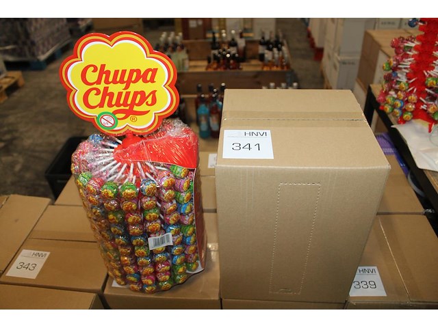 Lolly's toren chupa chups. 200 stuks. - afbeelding 1 van  2