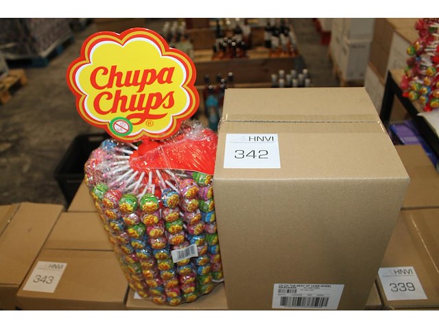 Lolly's toren chupa chups. 200 stuks. - afbeelding 1 van  2