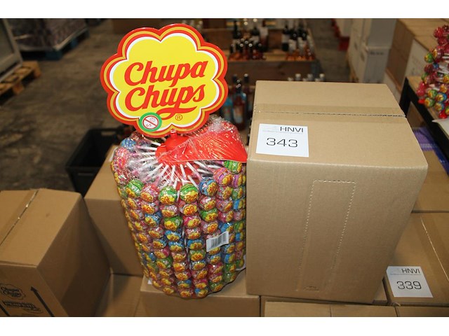 Lolly's toren chupa chups. 200 stuks. - afbeelding 1 van  2
