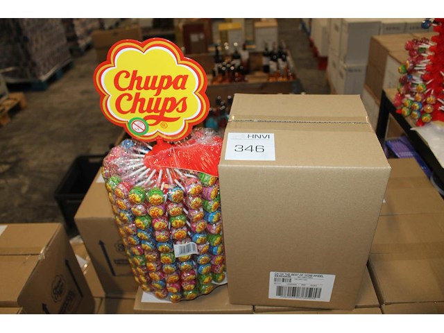 Lolly's toren chupa chups. 200 stuks. - afbeelding 1 van  2