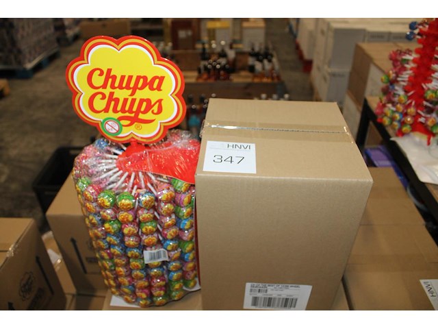 Lolly's toren chupa chups. 200 stuks. - afbeelding 1 van  2