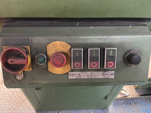 Lomefa unicum 8 vlakslijpmachine - afbeelding 4 van  5