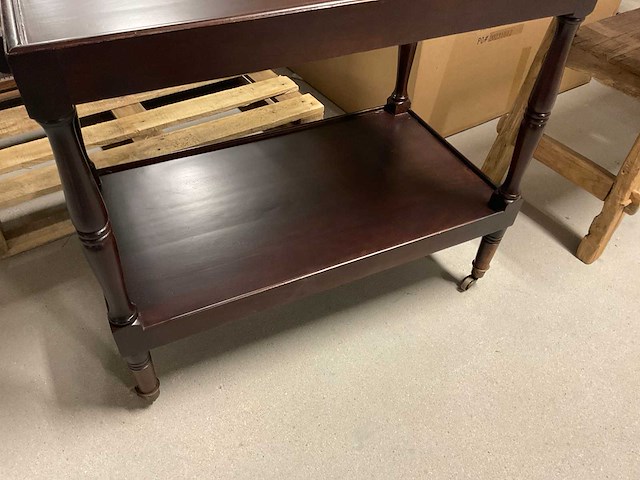 London verrijdbare houten trolley - afbeelding 2 van  10