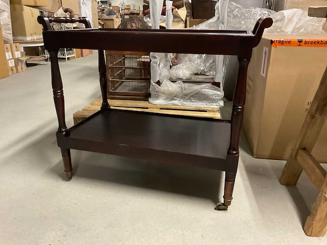 London verrijdbare houten trolley - afbeelding 5 van  10