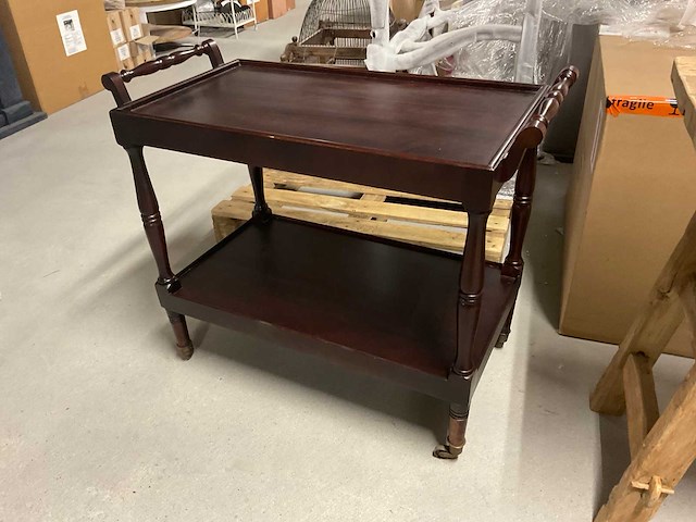 London verrijdbare houten trolley - afbeelding 6 van  10