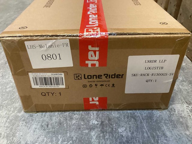 Lone rider - bmw r 1300 gs - motoracks - afbeelding 3 van  4