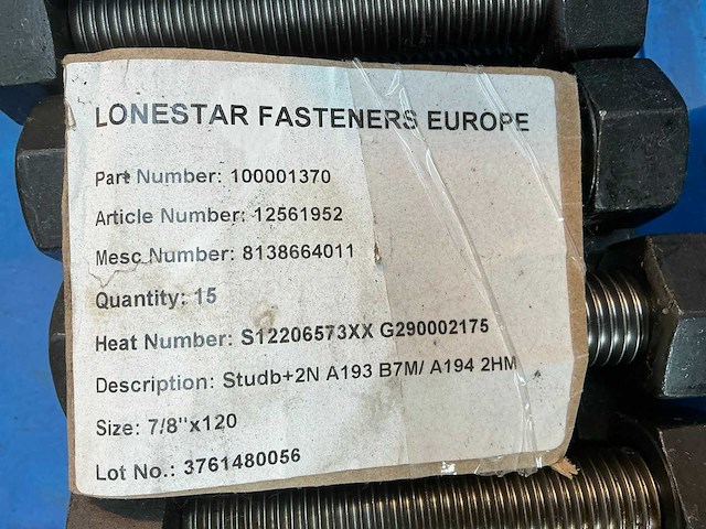 Lonestar bouten en moeren - afbeelding 6 van  7