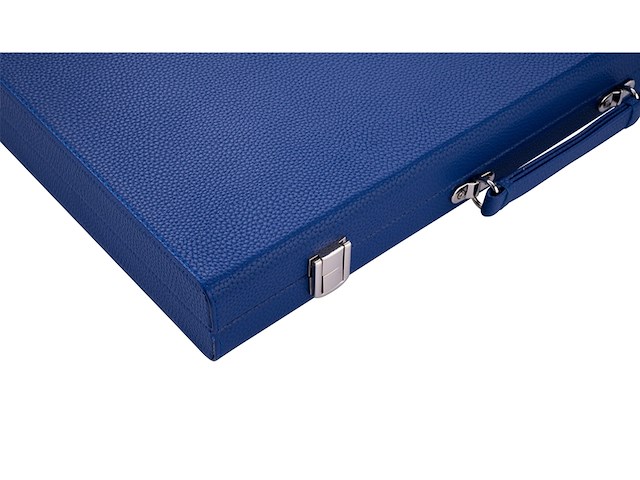 Longfield luxe backgammon 18 45,5 cm kunstleer - afbeelding 2 van  4