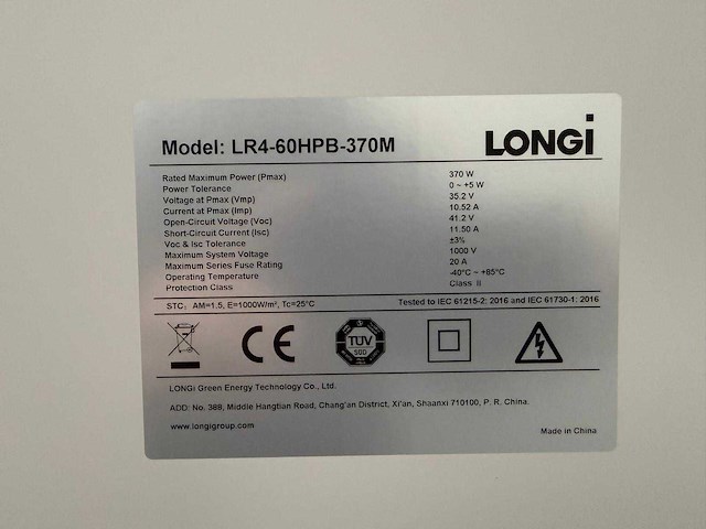 Longi - set van 12 zonnepanelen - sma 4.0 kw omvormer - afbeelding 2 van  7