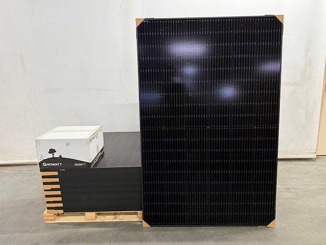 Longi - set van 14 zonnepanelen (410 wp) - growatt 5 kw omvormer - afbeelding 1 van  9
