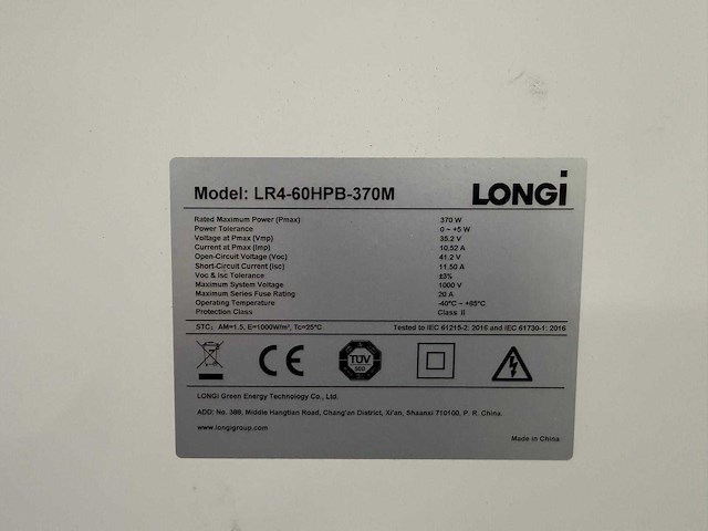 Longi - set van 19 zonnepanelen - sma 6kw omvormer - afbeelding 2 van  5