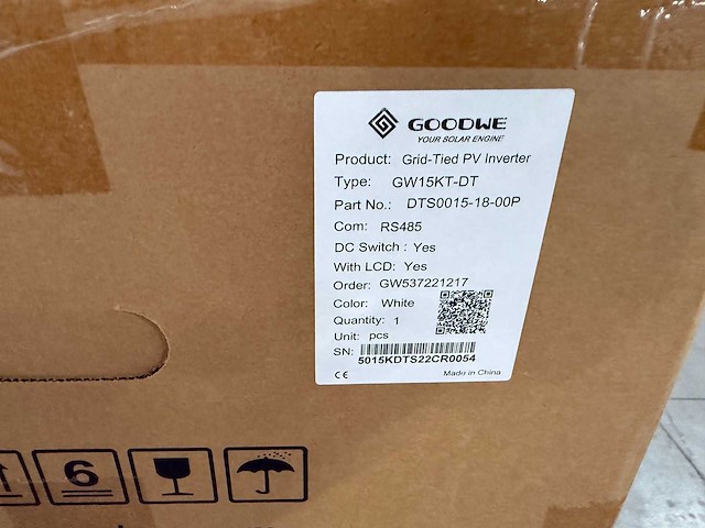 Longi - set van 22 zonnepanelen (645 wp) - goodwe 15 kw omvormer - afbeelding 4 van  8