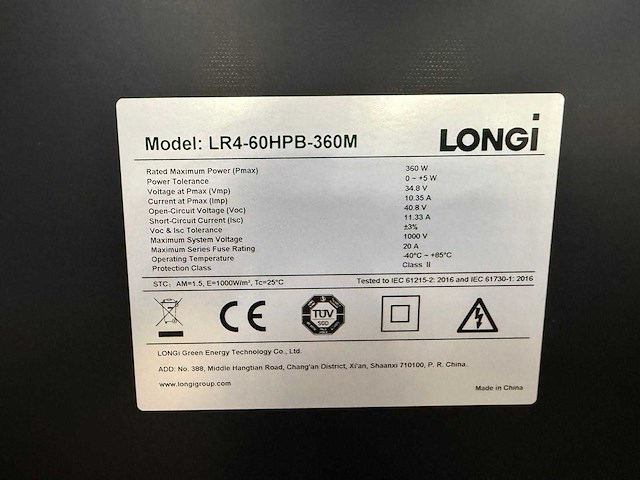Longi - set van 30 zonnepanelen - goodwe 10 kw omvormer - afbeelding 2 van  7