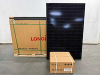 Longi - set van 40 zonnepanelen (410 wp) - solax 15 kw omvormer - afbeelding 1 van  11