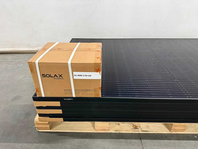 Longi - set van 6 zonnepanelen (410 wp) - solax 2.5 kw omvormer - afbeelding 4 van  11