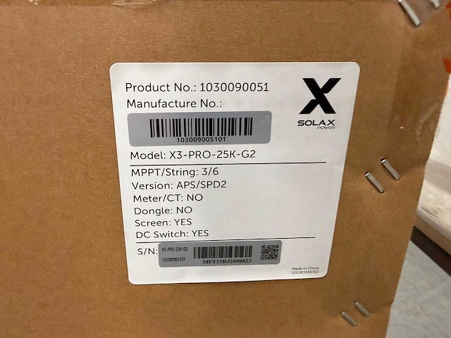 Longi - set van 72 zonnepanelen (410 wp) - solax 25 kw omvormer - afbeelding 5 van  13