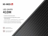 Longi - set van 72 zonnepanelen (410 wp) - solax 30 kw omvormer - afbeelding 4 van  11