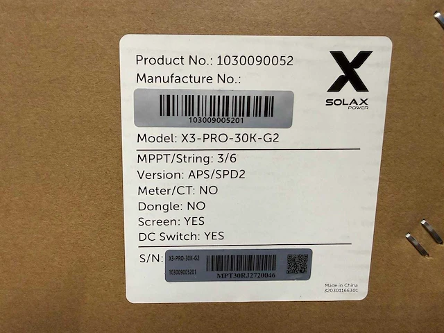 Longi - set van 72 zonnepanelen (410 wp) - solax 30 kw omvormer - afbeelding 10 van  11