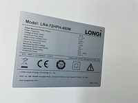 Longi lr4 72hph-455m zonnepaneel (15x) - afbeelding 6 van  6